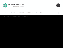 Tablet Screenshot of heavenonearth.biz